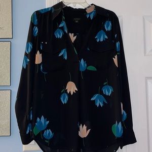 Ann Taylor floral blouse